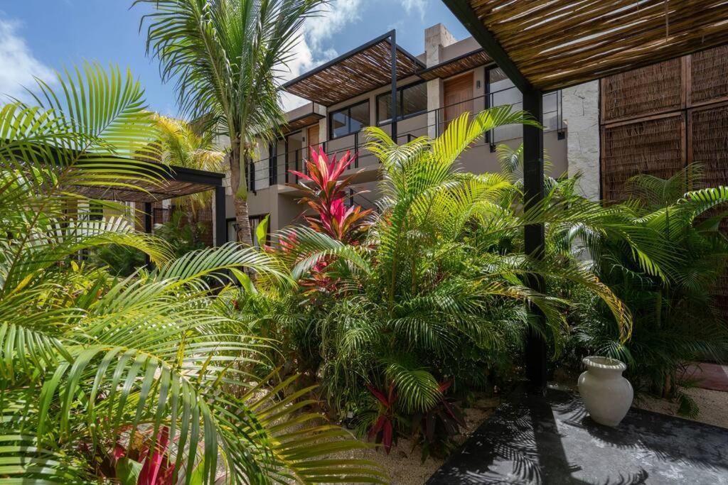 Ferienwohnung Departamento Boho Chic, Alberca Privada , Centrico Tulum Exterior foto