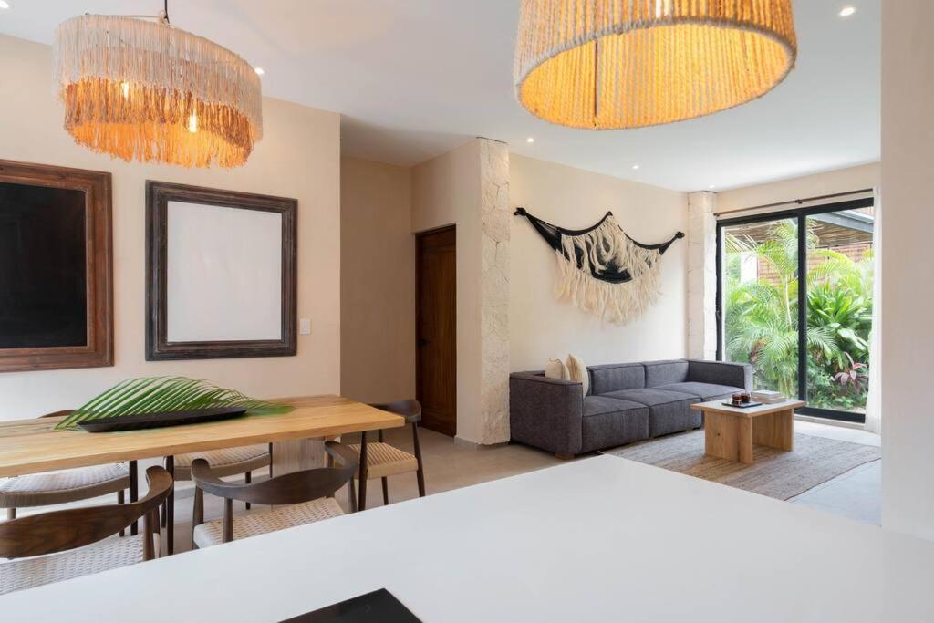 Ferienwohnung Departamento Boho Chic, Alberca Privada , Centrico Tulum Exterior foto