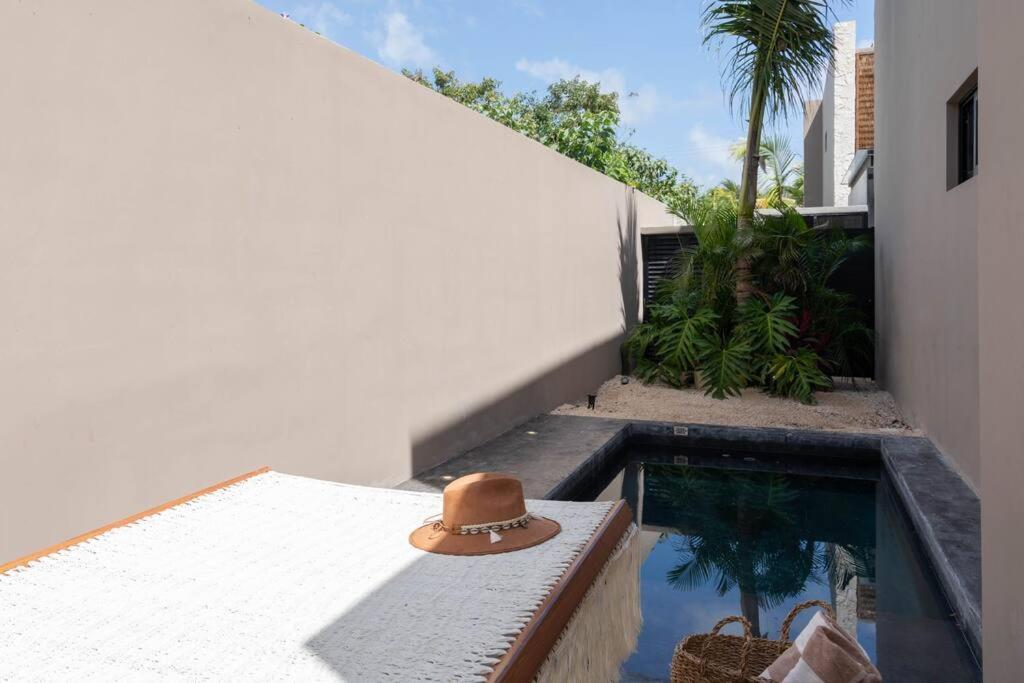 Ferienwohnung Departamento Boho Chic, Alberca Privada , Centrico Tulum Exterior foto