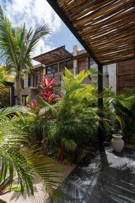 Ferienwohnung Departamento Boho Chic, Alberca Privada , Centrico Tulum Exterior foto